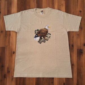 Fruit of the Loom Vintage Bald Eagle Tee (L) 🦅‎